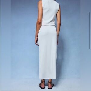 Abercrombie White Maxi Skirt